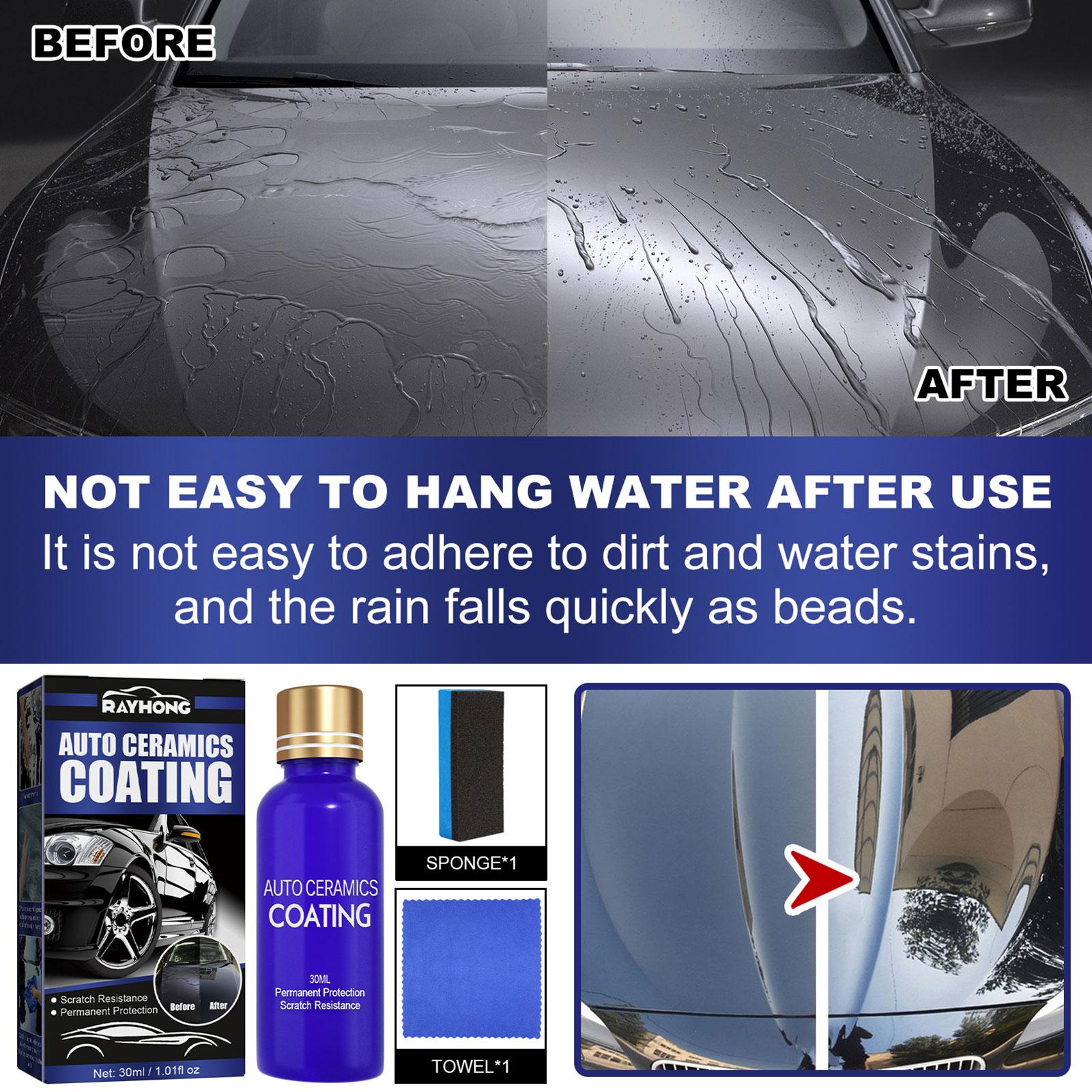 30 мл 9H автомобильное жидкое  – обзор и цена Nano Liquid Coating