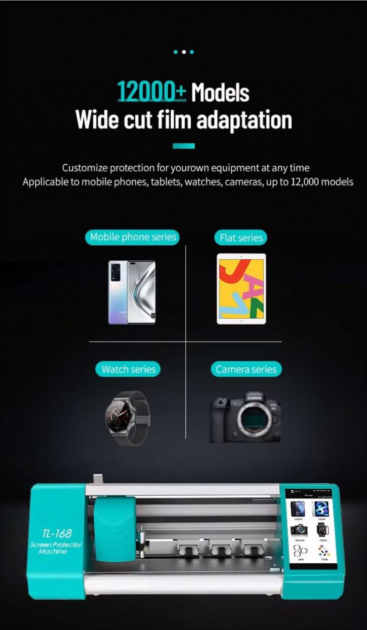 Машина для резки защитных плен – обзор и цена Hydrogel Screen Protector